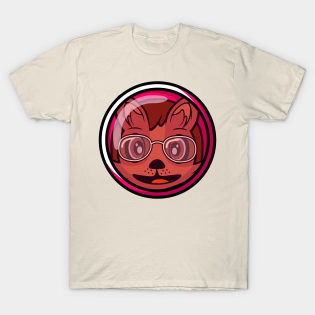 Space Helmet Quokka Catherine T-Shirt by MOULE